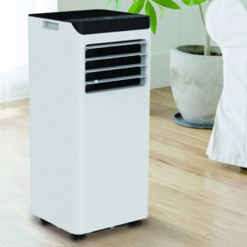 エスケイジャパン 移動式エアコン SKJ-KY22A（W） スポットクーラー 工事不要 冷房専用 2.2kW リモコン 窓パネル付属 ホワイト