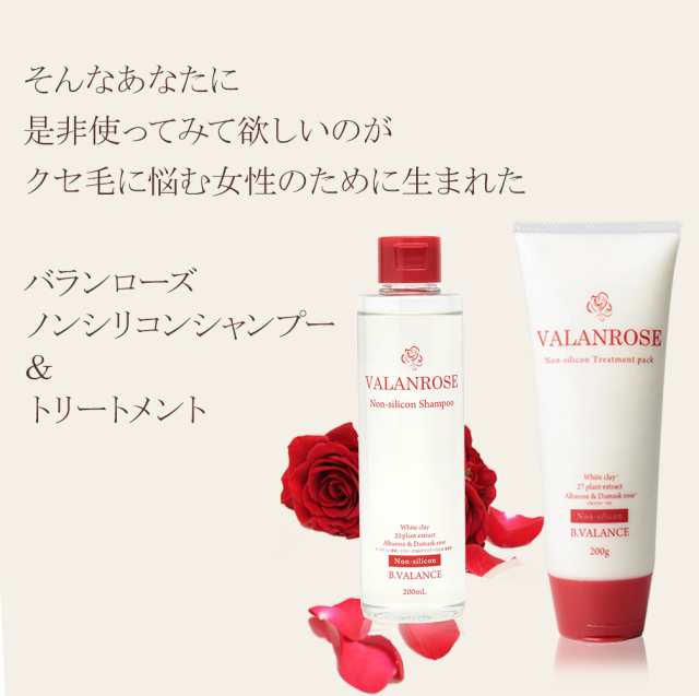 200g ノンシリコントリートメント VALANROSE - 3