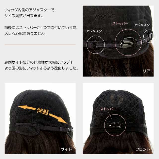 即日発送】ウィッグ ロング 人毛100% フルウィッグ 医療用ウィッグ