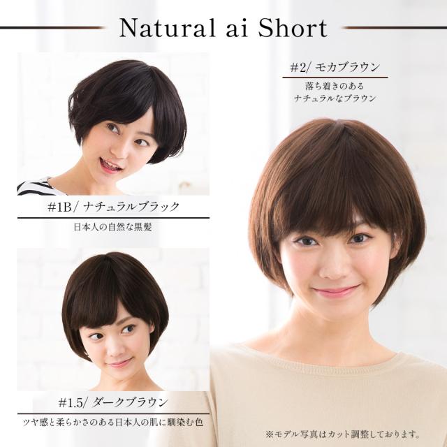 ほぼ未使用☆エクステラボ 人毛100% ウィッグ カット済 セミロング