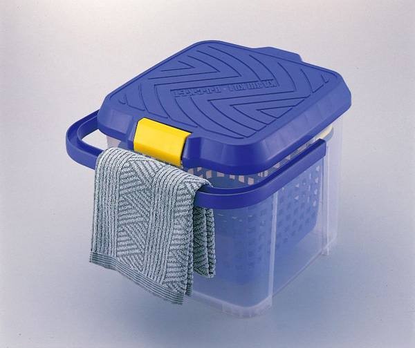 かしこいバケツ 17l クリアブルー イノマタ化学 踏み台や椅子で使える収納バスケット付便利なバケツ 洗車 釣り の通販はau Pay マーケット 暮らしの杜 横濱