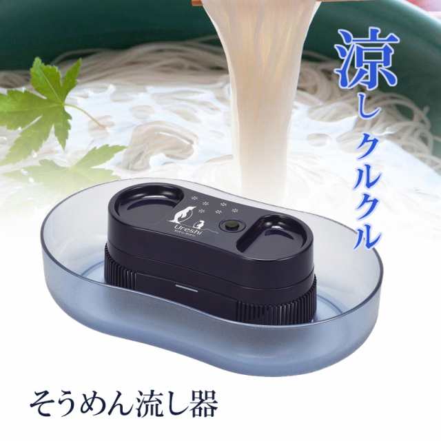 ○ パール金属 嬉しクルクル 電池式そうめん流し器 S (ペンギン) D