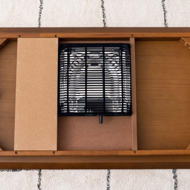 【メーカー直送】 東谷 コタツ 長方形 ブラウン KT-117BR こたつ 石英管ヒーター テーブル ブラウン ウォルナット 長方形 木目 スイッチ シンプル オールシーズン 木製 天然木 やぐら 一人暮らし リビング ソファ 座椅子の通販は