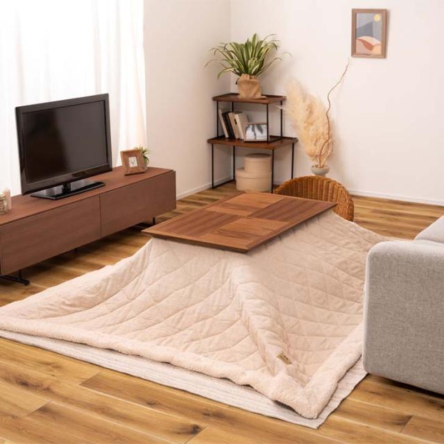 【メーカー直送】 東谷 コタツ 長方形 ブラウン KT-117BR こたつ 石英管ヒーター テーブル ブラウン ウォルナット 長方形 木目 スイッチ シンプル オールシーズン 木製 天然木 やぐら 一人暮らし リビング ソファ 座椅子の通販は