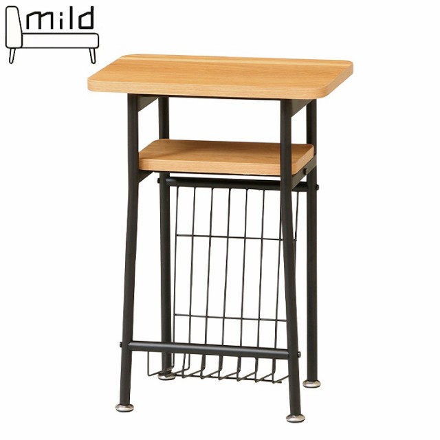 【メーカー直送】弘益 MASH MILD ミルド サイドテーブル mlD-SD40 (NA) ナイトテーブル コーヒーテーブル ベッドサイド ソファサイド デスクサイド スリム コンパクト サブテーブル おしゃれ 北欧の通販は