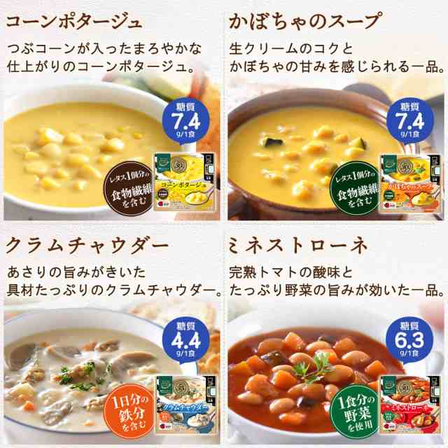 8種16食　三菱食品　レトルト食品　からだシフト　PAY　セット　味噌汁　スープ　au　詰め合わせ　糖質コントロール　のええもん　PAY　プロテイン　惣菜　沖縄以外】　レトルト　プラス　【　フリーズドライ　マーケット　送料無料　レの通販はau　マーケット－通販サイト