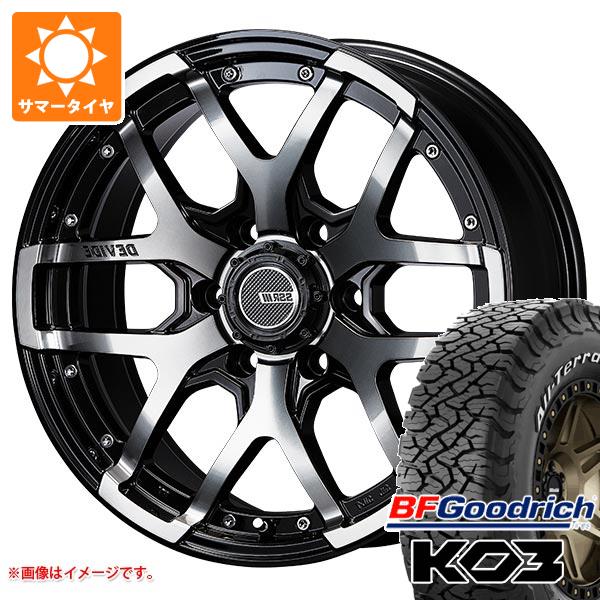 FJクルーザー 10系用 2026年製 サマータイヤ BFグッドリッチ オールテレーンT/A KO3 LT265/70R17 118/115S ホワイトレター SSR ディバイド ZS 8.0-17 タイヤホイール4本セット