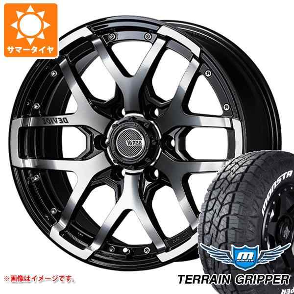 FJクルーザー 10系用 サマータイヤ モンスタ テレーングリッパー LT285/70R17 121/118R ホワイトレター SSR ディバイド ZS 8.0-17 タイヤホイール4本セットの通販は