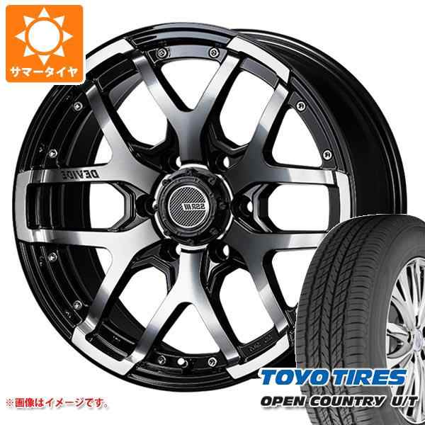 ハイラックス 120系用 サマータイヤ トーヨー オープンカントリー U/T 265/60R18 110H SSR ディバイド ZS 8.0-18 タイヤホイール4本セッの通販は