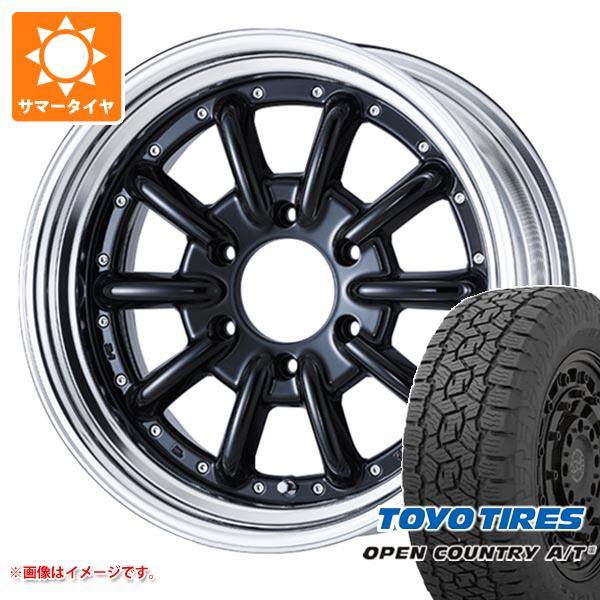 ハイエース 200系用 サマータイヤ トーヨー オープンカントリー A/T3 215/70R16 100T ブラックレター エセックス ENCB 2P 6.5-16 タイヤの通販は