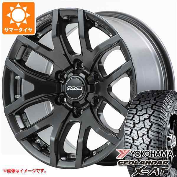 ランドクルーザー プラド 150系用 サマータイヤ ヨコハマ ジオランダー X-AT G016 265/70R17 115T ブラックレター レイズ  デイトナ F6 ゲの通販はau PAY マーケット - タイヤ1番 | au PAY マーケット－通販サイト