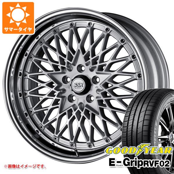 サマータイヤ 245/45R19 102W XL グッドイヤー エフィシエントグリップ RVF02 SSR フォーミュラ メッシュ 8.5-19 タイヤホイール4本セットの通販は