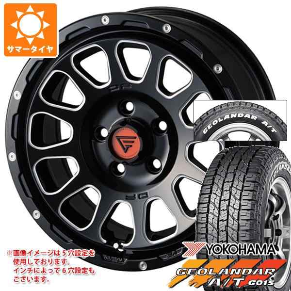 サマータイヤ 215/65R16 109/107S ヨコハマ ジオランダー A/T G015 ホワイトレター デルタフォース オーバル 7.0-16  タイヤホイール4本セ｜au PAY マーケット