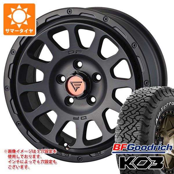 デリカD5用 2024年製 サマータイヤ BFグッドリッチ オールテレーンT/A KO3 LT235/70R16 110/107S ホワイトレター デルタフォース オーバル 7.0-16 タイヤホイール4本セットの通販は 131,600円