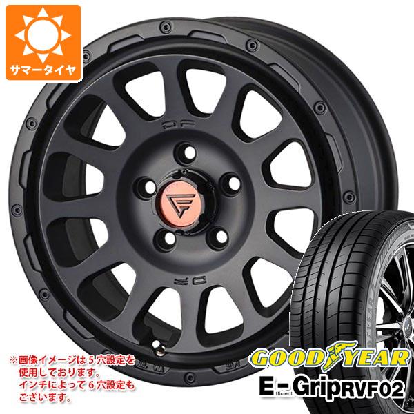 サマータイヤ 225/60R17 99H グッドイヤー エフィシエントグリップ RVF02 デルタフォース オーバル 7.0-17 タイヤホイール4本セットの通販は