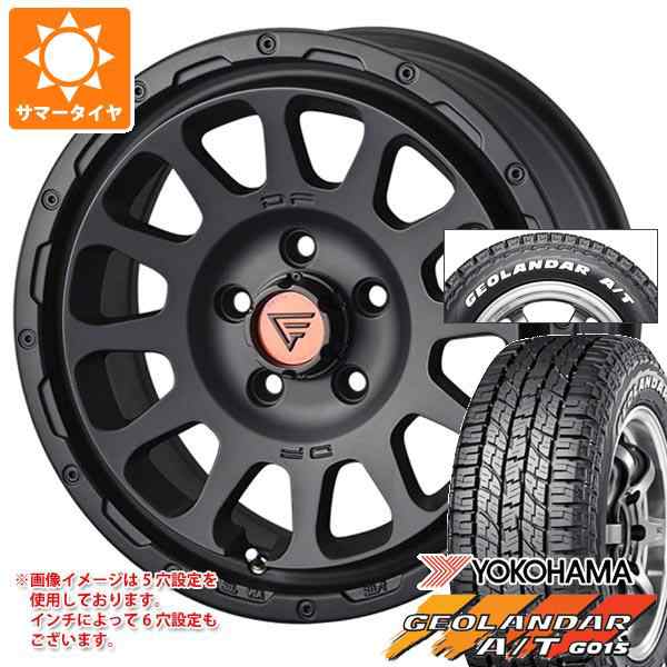 2024年製 サマータイヤ 215/65R16 109/107S ヨコハマ ジオランダー A/T G015 ホワイトレター デルタフォース オーバル 7.0-16 タイヤホイの通販は
