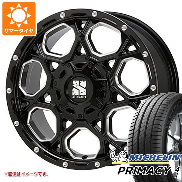 エクリプスクロス GK系用 サマータイヤ ミシュラン プライマシー4 225/65R17 102H MLJ エクストリームJ XJ06 7.5-17 タイヤホイール4本セットの通販は