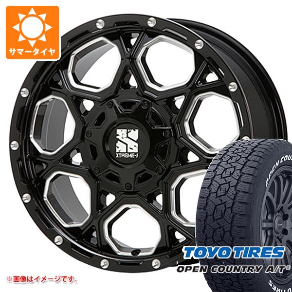 ランドクルーザー プラド 150系用 サマータイヤ トーヨー オープンカントリー A/T3 265/70R17 115T ホワイトレター MLJ エクストリームJ XJ06 8.0-17 タイヤホイール4本セットの通販は