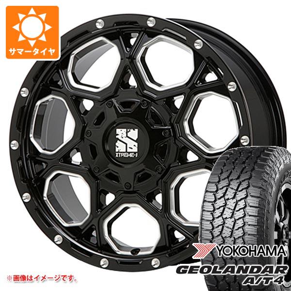 ハイラックス 120系用 サマータイヤ ヨコハマ ジオランダー X-AT G016 275/55R20 117T XL ブラックレター MLJ エクストリームJ XJ04 8.5-20
