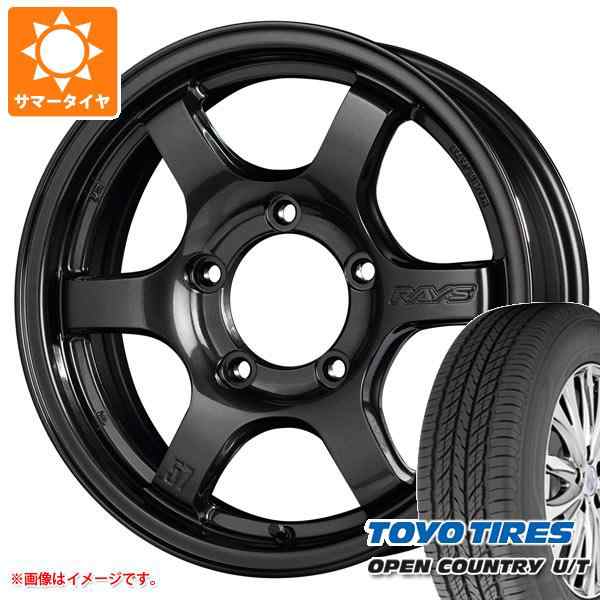 ジムニー JB64W用 サマータイヤ トーヨー オープンカントリー U/T 215/70R16 100H レイズ グラムライツ 57DR-X 5.5-16 タイヤホイール4本の通販は