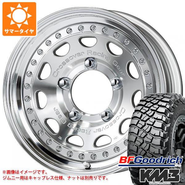 ジムニーシエラ JB74W用 サマータイヤ BFグッドリッチ マッドテレーンT/A KM3 LT225/75R16 115/112Q ワーク クラッグ ガルバトレ 5.5-16 タイヤホイール4本セットの通販は
