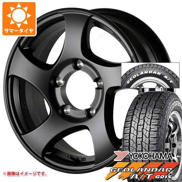 送関込 ヨコハマタイヤ 送料無料 サマータイヤホイールセット 185/85R16 105/103N ヨコハマ ジオランダー A/T G015  ホワイトレター レイズ A LAP(エーラップ) 07X 16-6J