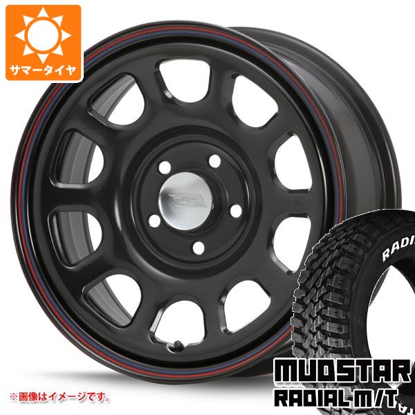 エクリプスクロス GK系用 サマータイヤ マッドスター ラジアル M/T 225/70R16 103S ホワイトレター MLJ デイトナ SS 7.0-16 タイヤホイール4本セットの通販は