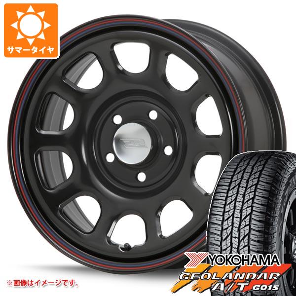アウトランダー GF/GG系用 サマータイヤ ヨコハマ ジオランダー A/T G015 225/70R16 103H ブラックレター MLJ デイトナ SS 7.0-16 タイヤホイール4本セットの通販は