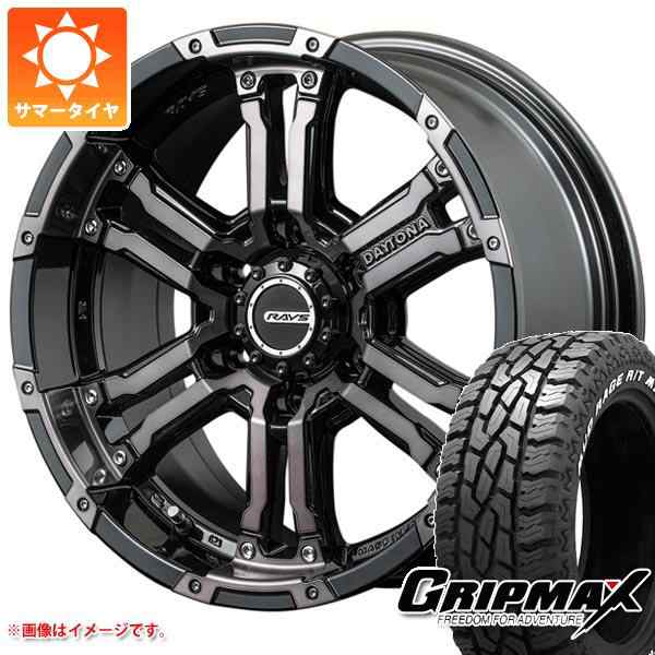 ハイエース 200系用 サマータイヤ グリップマックス マッドレイジ R/T MAX 215/65R16C 109/107Q ホワイトレター レイズ  デイトナ FDX コ｜au PAY マーケット