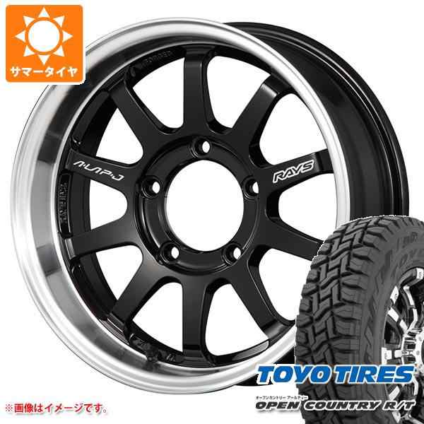 5本セット ジムニー用 2024年製 サマータイヤ トーヨー オープンカントリー R/T 185/85R16 105/103N LT ホワイトレター  レイズ エーラッ｜au PAY マーケット