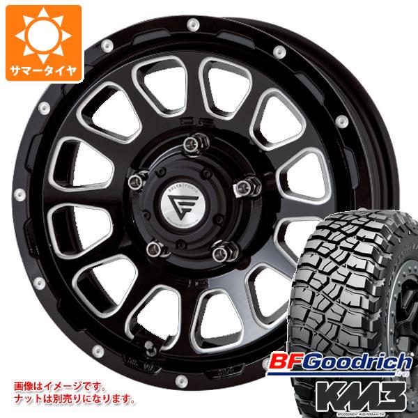 5本セット ジムニー JB64W用 サマータイヤ BFグッドリッチ マッドテレーンT/A KM3 LT205/80R16 111/108Q デルタフォース オーバル 5.5-16 タイヤホイール5本セット