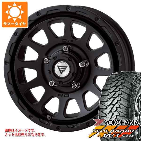 ジムニー用 2024年製 サマータイヤ ヨコハマ ジオランダー M/T G003 185/85R16 105/103N LT デルタフォース オーバル 5.5-16 タイヤホイの通販は