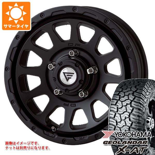 ジムニー JB64W用 2026年製 サマータイヤ ヨコハマ ジオランダー X-AT G016 LT215/70R16 100/97Q ブラックレター デルタフォース オーバル 5.5-16 タイヤホイール4本セット