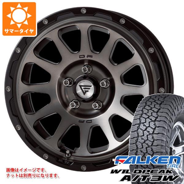 ミツビシ エクリプスクロス GK系用 サマータイヤ ファルケン ワイルドピーク A/T3W 235/70R16 109T XL デルタフォース オーバル 7.0-16 タイヤホイール4本セット