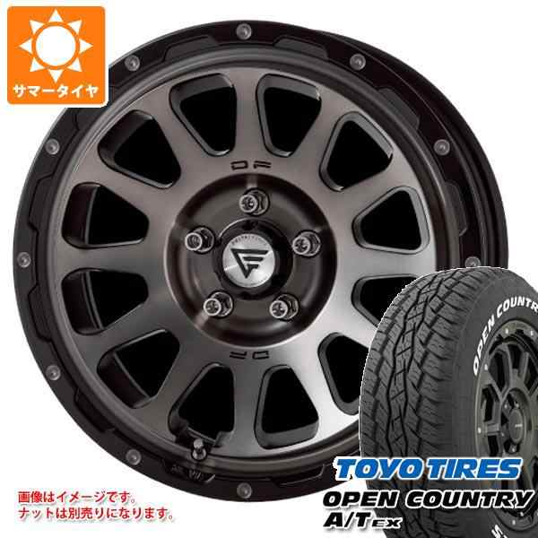 30系アルファード用 サマータイヤ トーヨー オープンカントリー A/T EX 225/65R17 102H ホワイトレター デルタフォース オーバル 8.0-17の通販は