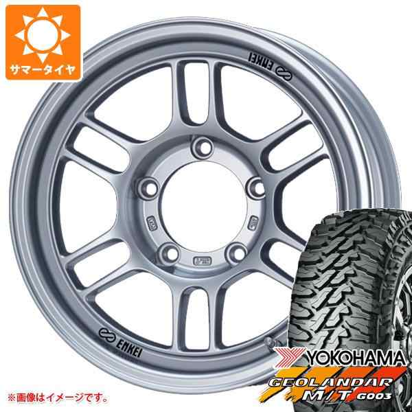 ジムニー専用 サマータイヤ ヨコハマ ジオランダー M T G003 185 85r16 105 103 Lt エンケイ オールロード Rpt1 5 5 16 タイヤホイール4の通販はau Pay マーケット タイヤ1番