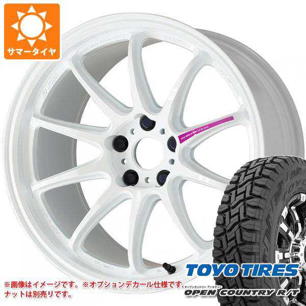 サマータイヤ 165/65R15 81Q トーヨー オープンカントリー R/T ホワイトレター ワーク エモーション ZR10 5.0-15 タイヤホイール4本セッの通販は