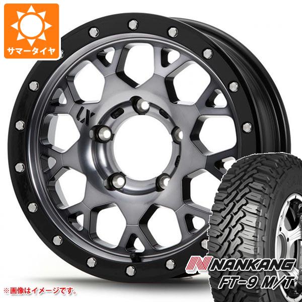 5本セット ジムニー用 サマータイヤ ナンカン FT-9 M/T 175/80R16 91S ホワイトレター MLJ エクストリームJ XJ04 5.5-16 タイヤホイール5本セット