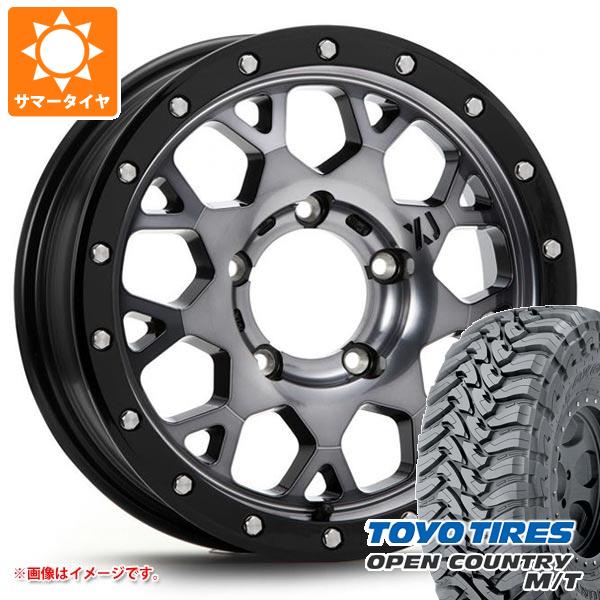 5本セット ジムニーシエラ JB74W用 サマータイヤ トーヨー オープンカントリー M/T LT225/75R16 103/100Q ホワイトレター MLJ エクストリームJ XJ04 5.5-16 タイヤホイール5本セットの通販は
