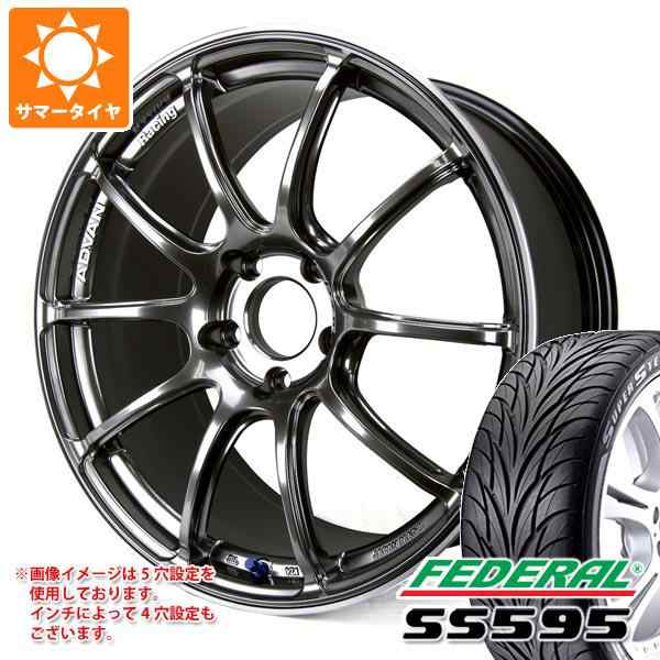 サマータイヤ 5 45r17 84v フェデラル Ss595 アドバンレーシング Rz2 7 0 17 タイヤホイール4本セットの通販はau Pay マーケット タイヤ1番