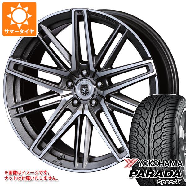 サマータイヤ 235/55R20 102V ヨコハマ パラダ スペック-X PA02 クリムソン クラブリネア カッサーノ FF 8.5-20 タイヤホイール4本セット
