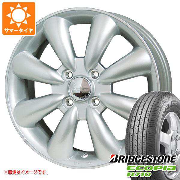 エブリイバン DA17V用 サマータイヤ ブリヂストン エコピア R710 145/80R13 82/80N (145R13 6PR相当) ララパーム  KC-8 4.0-13 タイヤホイール4本セットの通販はau PAY マーケット - タイヤ1番 | au PAY マーケット－通販サイト