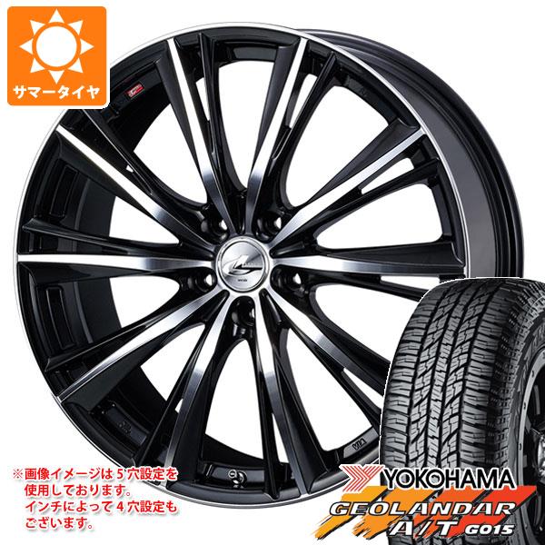 2026年製 サマータイヤ 165/60R15 77H ヨコハマ ジオランダー A/T G015 ブラックレター レオニス WX 4.5-15 タイヤホイール4本セット