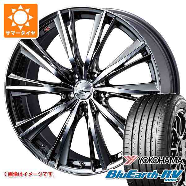 サマータイヤ 225/55R17 101V XL ヨコハマ ブルーアースRV RV03 レオニス WX 7.0-17 タイヤホイール4本セットの通販は