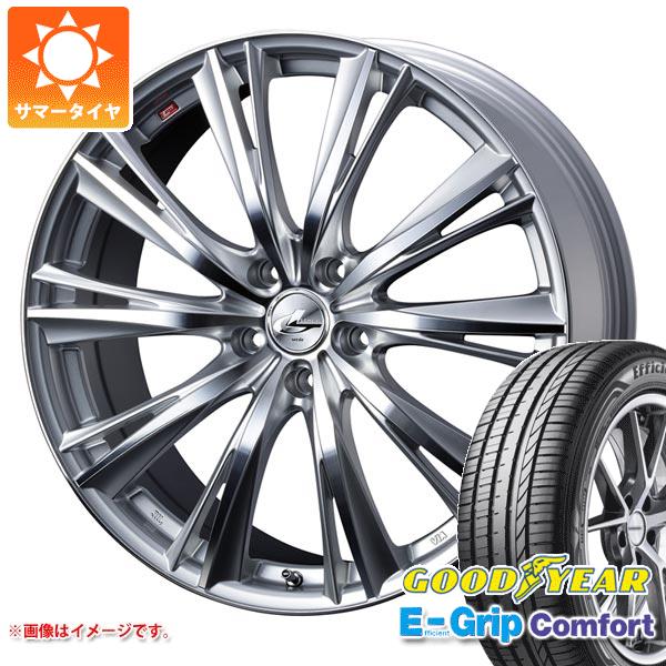 サマータイヤ 215/35R19 85W XL グッドイヤー エフィシエントグリップコンフォート レオニス WX 7.5-19 タイヤホイール4本セット