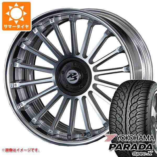 サマータイヤ 235/55R20 102V ヨコハマ パラダ スペック-X PA02 クリムソン RS CV フィン 8.5-20 タイヤホイール4本セットの通販は