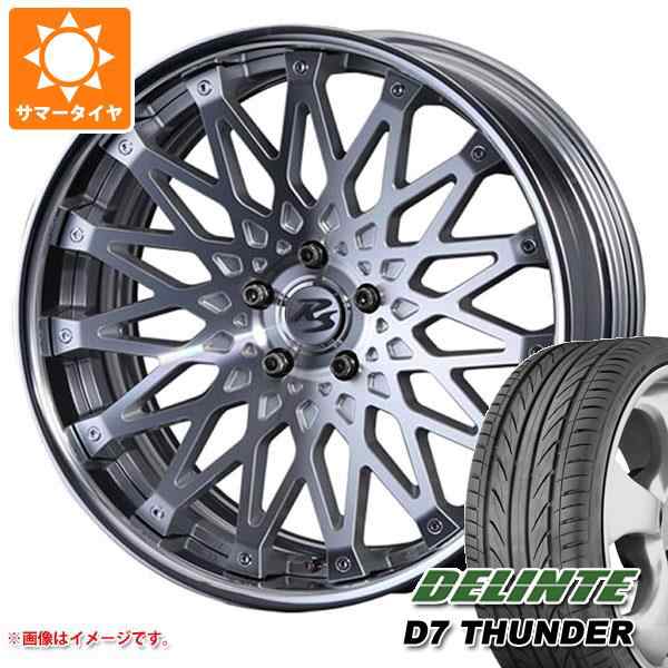 ひし型 CRIMSON サマータイヤ 215/35R19 85W XL デリンテ D7 サンダー クリムソン RS CV ワイヤー 7.5-19 