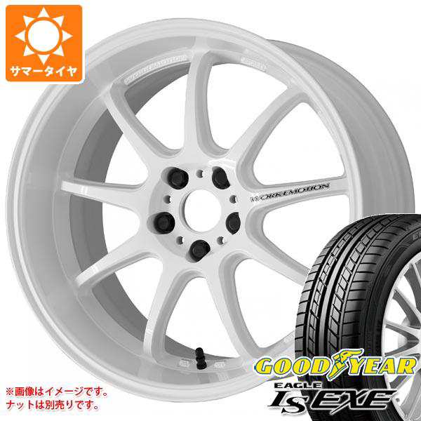 紫③ WORK サマータイヤ 225/55R17 97V グッドイヤー イーグル LS