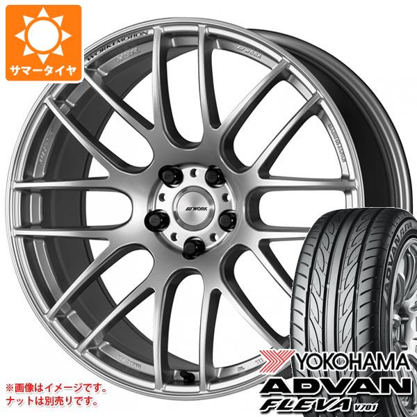 サマータイヤ 245/40R20 99W XL ヨコハマ アドバン フレバ V701 ワーク エモーション M8R 8.5-20 タイヤホイール4本セットの通販は