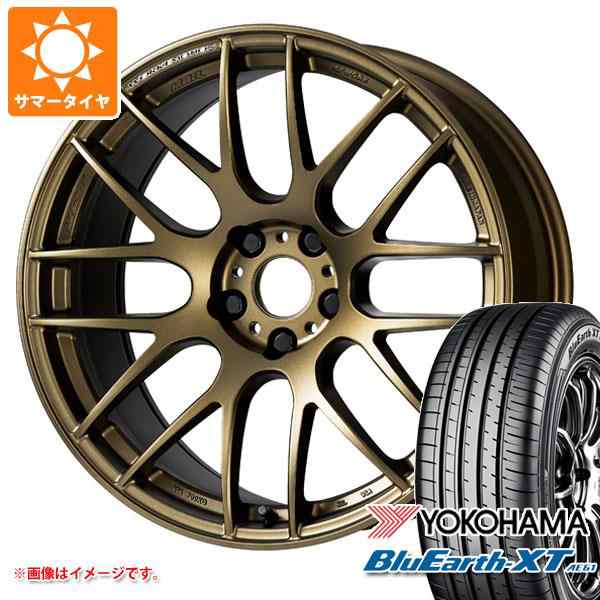 サマータイヤ 225/55R19 99V ヨコハマ ブルーアースXT AE61 ワーク エモーション M8R 8.5-19 タイヤホイール4本セットの通販は